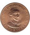 Medalla de cobre conmemorativa del Bicentenario de Carlos III.  - 1