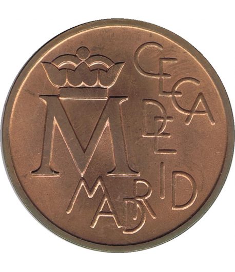 Medalla de bronce Bodas de plata Juan Carlos y Sofia 1962-1987.  - 1