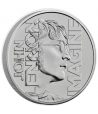 Moneda de niquel Inglaterra 5 Libras 2025 John Lennon. Música.  - 1