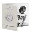 Moneda de niquel Inglaterra 5 Libras 2025 John Lennon. Música.  - 3
