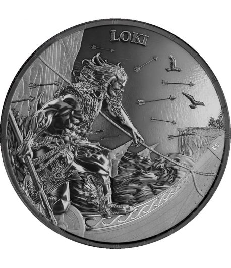 Moneda de plata Alemania 5 Mark 2025 Ragnarok Loki  - 1