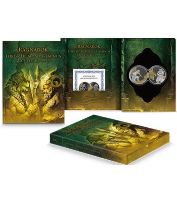 Monedas de plata Alemania 5 Mark 2025 Ragnarok. 2 monedas  - 1