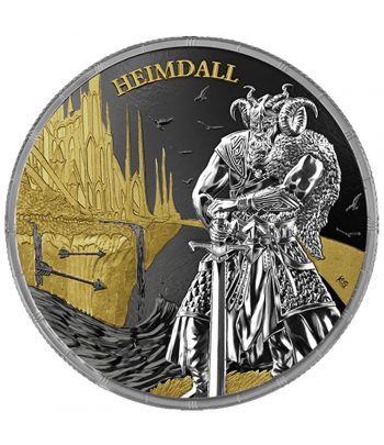 Monedas de plata Alemania 5 Mark 2025 Ragnarok. 2 monedas  - 3