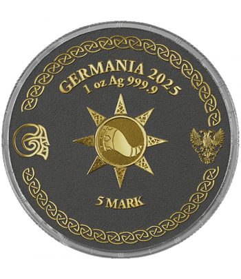 Monedas de plata Alemania 5 Mark 2025 Ragnarok. 2 monedas  - 4