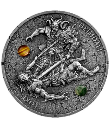 Moneda de plata Alemania 10 Mark 2025 Ragnarok. 2 onzas  - 1