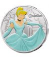 Moneda 10 euros de plata Francia 2025 Disney Cenicienta. Color  - 1