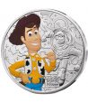 Moneda 10 euros de plata Francia 2025 Disney Toy Story. Color  - 1