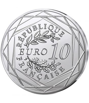 Moneda 10 euros de plata Francia 2025 Disney Toy Story. Color  - 2
