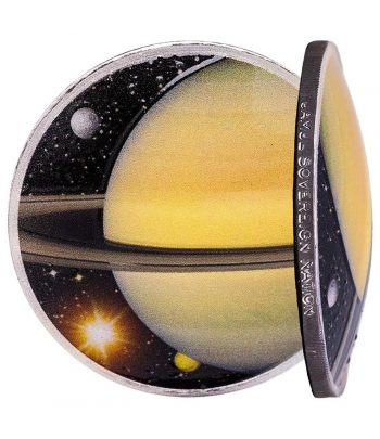 Moneda de plata 1$ Estados Unidos Saturno 2022.  - 2