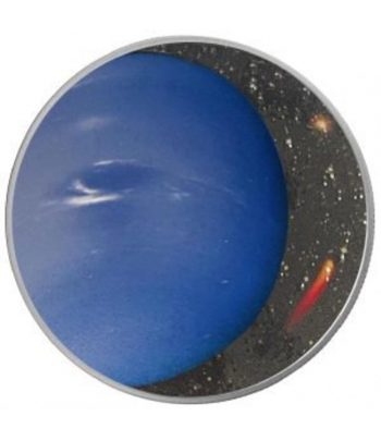 Moneda de plata 1$ Estados Unidos Neptuno 2022.  - 1