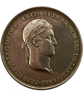 Medalla Promulgación de la Constitución de Cádiz 1812  - 1