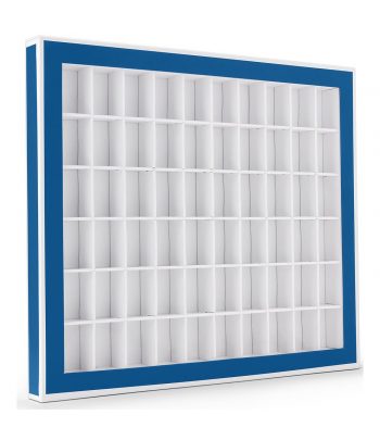 LEUCHTTURM Caja de coleccionismo K60 con 60 divisiones azul  - 8