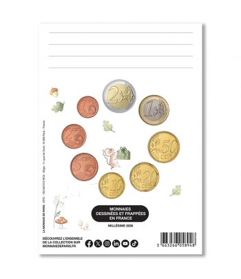 Euroset Francia 2026 Mis primeras Monedas  - 2