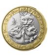 Monedas 5 euros Francia 2025 Colección 4 monedas animales domésticos  - 3
