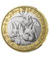 Monedas 5 euros Francia 2025 Colección 4 monedas animales domésticos  - 4