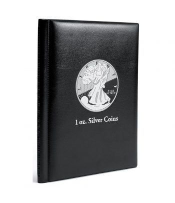 LEUCHTTURM Album monedas ROUTE para 35 monedas 41 mm.  - 1