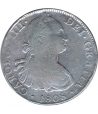 Moneda de España 8 Reales 1808 Carlos IV Méjico TH. Plata.  - 1