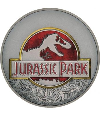 Moneda de plata Niue 2018 2$ Jurassic Park  - 1