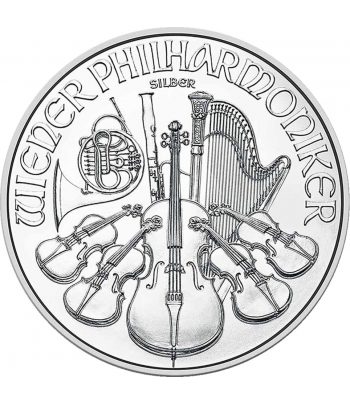 Moneda de plata 1,5 euros Austria Filarmonica 2026.  - 2