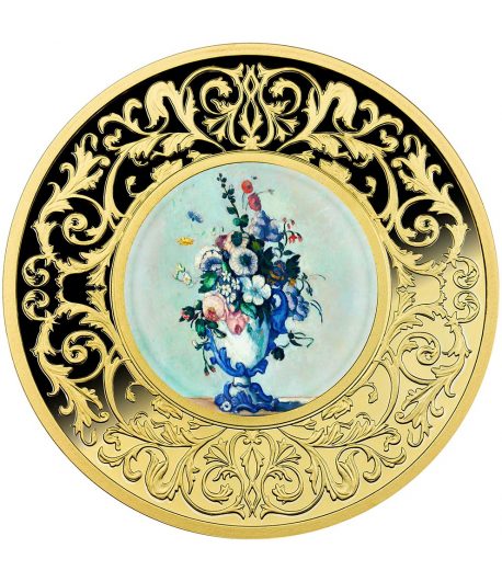 Moneda 500 Francs Camerún 2025 Cézanne. Plata  - 1