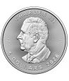 Moneda onza de plata 5$ Canadá Maple 2026.  - 2