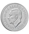Moneda de niquel 5 Libras Inglaterra 2025 Freddie Mercury. Música.  - 2