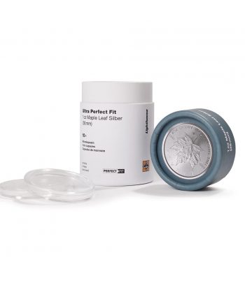 LEUCHTTURM Cápsula Ultra Perfect Fit 1 onza Hoja Arce. 38mm. 10 u.  - 2