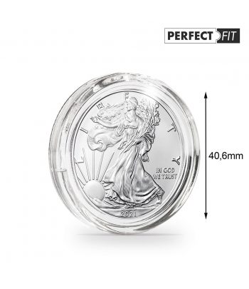 LEUCHTTURM Cápsula Ultra Perfect Fit 1 onza Liberty. 40.6mm. 10 u.  - 1