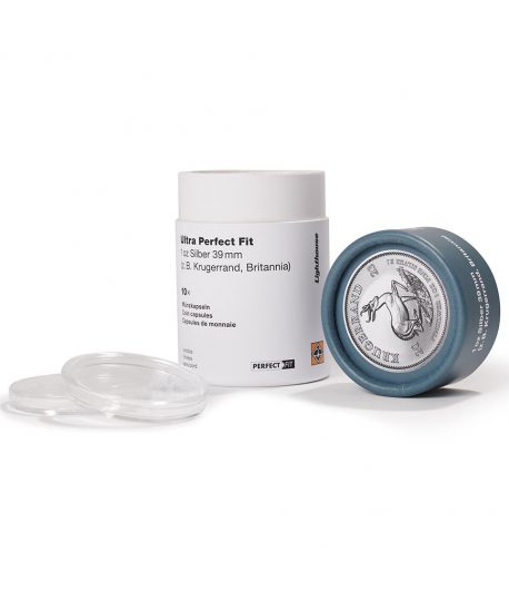 LEUCHTTURM Cápsula Ultra Perfect Fit 1 onza Krugerrand. 39mm. 10 u.  - 1