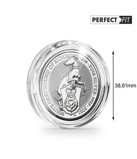 LEUCHTTURM Cápsula Ultra Perfect Fit 2 onzas Queen's Beasts. 38,61 mm. 10 u.  - 1