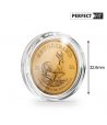 LEUCHTTURM Cápsula Ultra Perfect Fit 1 onza Krugerrand oro. 32.60mm. 10 u.  - 1