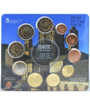 Cartera oficial euroset España 2026 Emisión Berlín.  - 1