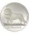 Moneda 10 Francs Congo 2006 Guardia Suiza. Plata  - 2
