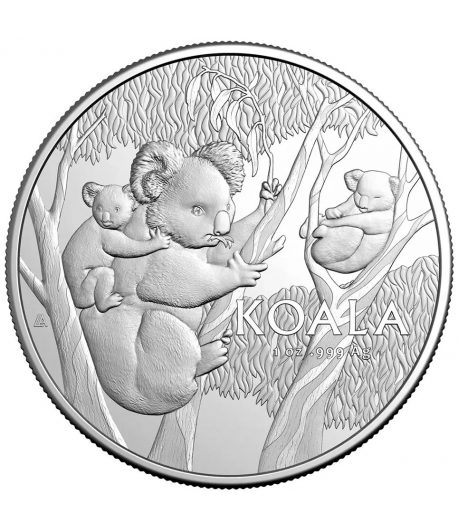 Moneda de plata 1$ Australia Koala 2026 RAM  - 1