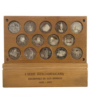 Monedas 1991 I Serie Iberoamericana Encuentro entre 2 mundos.  - 2