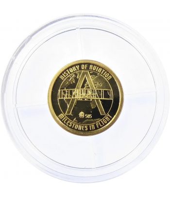 Medalla Historia Aviación Concorde 2010. Oro  - 2