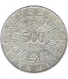 Austria 500 schillings 1985 2000 Años Bregenz. Plata  - 2