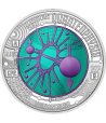 Moneda Austria 25 Euros de Niobio año 2025 Física Cuántica  - 2
