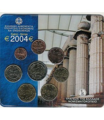 Cartera oficial euroset Grecia 2004  - 2