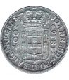 Moneda 400 Reis Portugal 1816 Joao Principe Regente. Plata  - 1