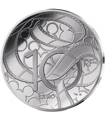 Moneda 10 euros de plata Francia 2025 Disney Fantasia. Proof  - 2