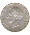 Moneda de España 5 Pesetas Plata 1898 *98 Alfonso XIII SG V.  - 1