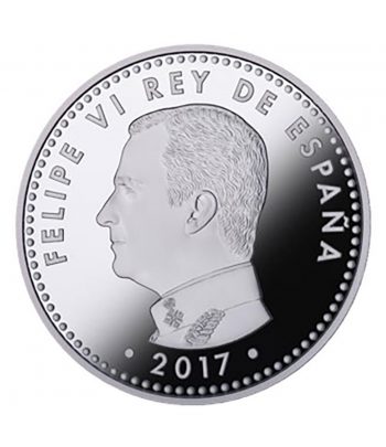 Moneda 2017 Año Internacional Turismo Sostenible. 10 euros. Plata  - 2