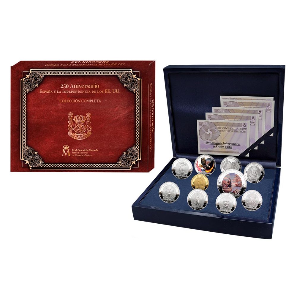 Monedas 2026 250 aniversario EEUU. Completa oro y plata  - 1