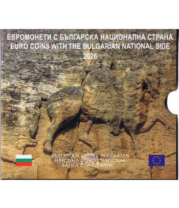 Cartera oficial euroset Bulgaria 2026. Primeras monedas  - 1