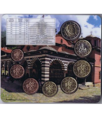 Cartera oficial euroset Bulgaria 2026. Primeras monedas  - 2