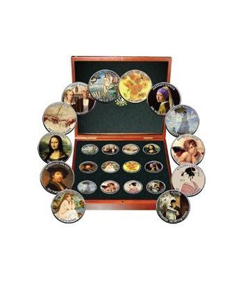 E.E.U.U. 1/2$ 2005 Masterpiece Collection. Pintura. 12 mon.  - 2