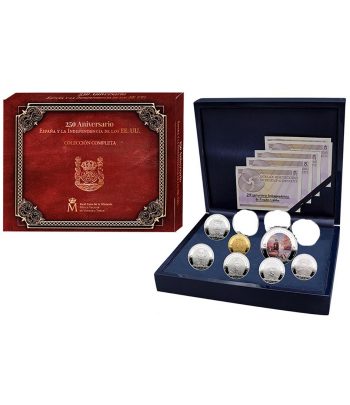 Monedas 2026 250 aniversario EEUU. 7 monedas oro y plata  - 1
