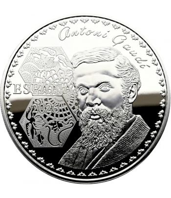 Moneda de España 10 euros 2026 Año Gaudí. Sagrada Familia.  - 2