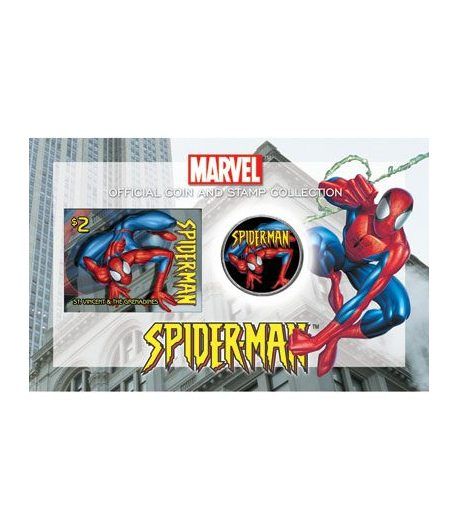 E.E.U.U. 1/2$ (2004) Spiderman + sello
